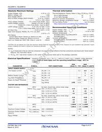 ISL62881CIRTZ Datasheet Page 6