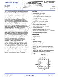 ISL6291-2CRZ-T Datasheet Cover