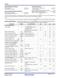 ISL6295CV-T Datasheet Page 2