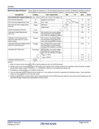 ISL6295CV-T Datasheet Page 3