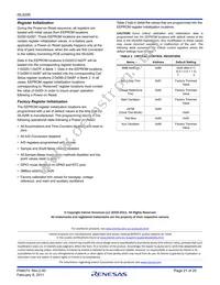 ISL6295CV-T Datasheet Page 21