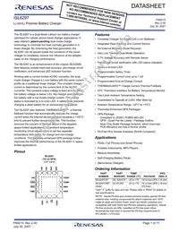 ISL6297CR-T Datasheet Cover