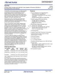 ISL6306IRZ-T Datasheet Cover