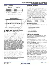 ISL6421ERZ-T Datasheet Page 2