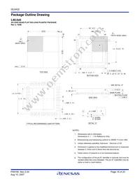 ISL6422ERZ-T Datasheet Page 19