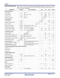 ISL6423ERZ-T Datasheet Page 6