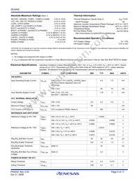 ISL6442IAZ-TKS2715 Datasheet Page 4