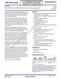 ISL6444CAZ-T Datasheet Cover