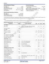 ISL6444CAZ-T Datasheet Page 4