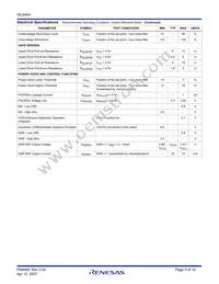 ISL6444CAZ-T Datasheet Page 5