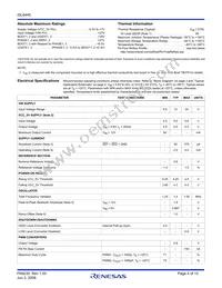 ISL6445IAZ Datasheet Page 4