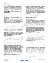 ISL6445IAZ Datasheet Page 8