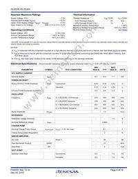 ISL6526CRZ-T Datasheet Page 6