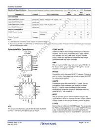 ISL6526CRZ-T Datasheet Page 7