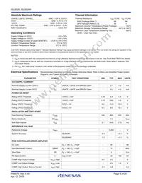 ISL6529CR-T Datasheet Page 5