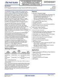 ISL6532ACR-T Datasheet Cover