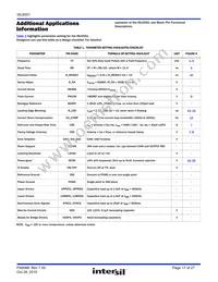 ISL6551IR-T Datasheet Page 17