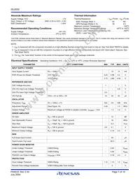 ISL6552CRZ-T Datasheet Page 7