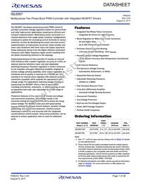 ISL6567IRZ-TS2698 Datasheet Cover