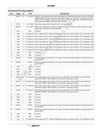 ISL6580CR-T Datasheet Page 4