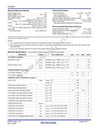 ISL6594DCBZ-T Datasheet Page 4