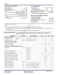ISL6615CRZ-T Datasheet Page 4