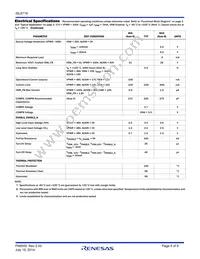 ISL6719ARZ-T Datasheet Page 5