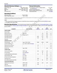 ISL6752AAZA-T Datasheet Page 6