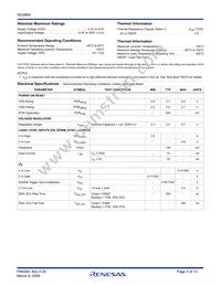 ISL6884IAZ-T Datasheet Page 5