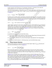 ISL71001MNZ Datasheet Page 21