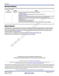 ISL76120ARTZ-TR5303 Datasheet Page 14
