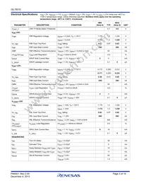 ISL78010ANZ Datasheet Page 3