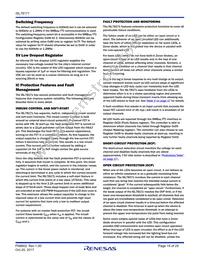 ISL78171ARZ Datasheet Page 15