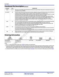 ISL78200AVEZ-T Datasheet Page 3