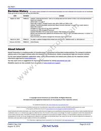 ISL78201AVEZ-TR5506 Datasheet Page 22