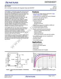 ISL78206AVEZ-TR5506 Datasheet Cover