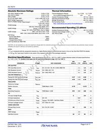 ISL78210ARUZ-T Datasheet Page 5