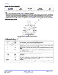 ISL78214ARZ-T Datasheet Page 2