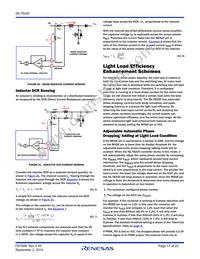 ISL78220ANEZ-T Datasheet Page 17