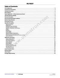 ISL78227ARZ-T7A Datasheet Page 2