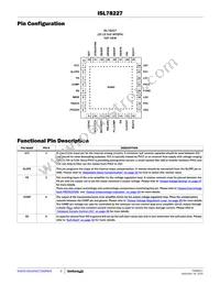 ISL78227ARZ-T7A Datasheet Page 3