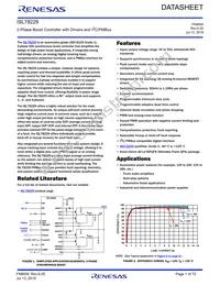 ISL78229ARZ Datasheet Cover