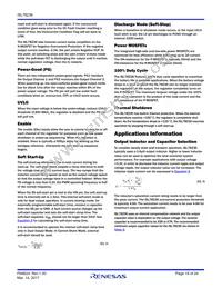 ISL78236ARZ Datasheet Page 19