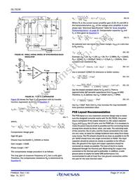 ISL78236ARZ Datasheet Page 21