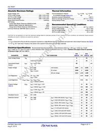 ISL78307FBEAZ-T7A Datasheet Page 4