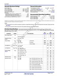 ISL78307FBECZ-T7A Datasheet Page 3