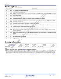 ISL78419ARZ-T Datasheet Page 4