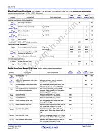 ISL78419ARZ-T Datasheet Page 7