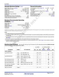 ISL78420AVEZ-T Datasheet Page 4