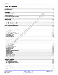 ISL78610ANZ Datasheet Page 2